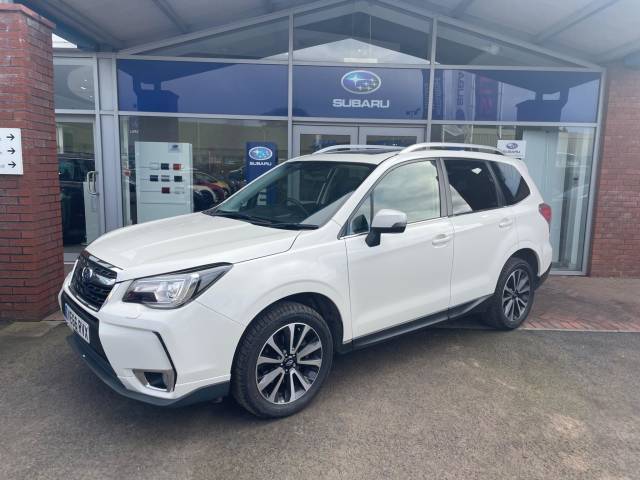 Subaru Forester 2.0 XT 5dr Lineartronic Estate Petrol WHITE