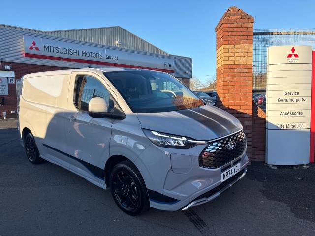 Ford E-Transit Custom 160kW 65kWh H1 Van Sport Auto Panel Van Electric GREY