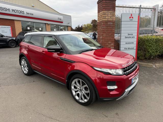 Land Rover Range Rover Evoque 2.2 SD4 Dynamic SUV 5dr Diesel Auto 4WD Euro 5 (s/s) (190 ps) SUV Diesel Red