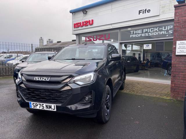 Isuzu D-max 1.9 V-Cross Double Cab 4x4 Auto Pick Up Diesel BLACK
