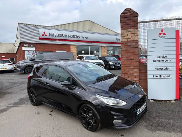 Ford Fiesta 1.0T EcoBoost MHEV ST-Line Edition Hatchback 3dr Petrol Manual Euro 6 (s/s) (125 ps) Hatchback Petrol Black