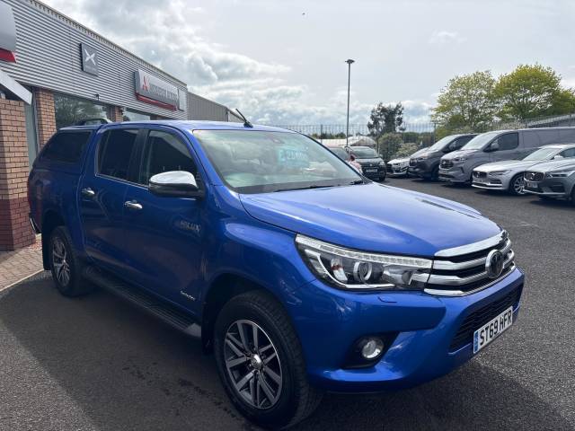 Toyota Hilux Invincible D/Cab Pick Up 2.4 D-4D Light 4X4 Utility Diesel BLUE