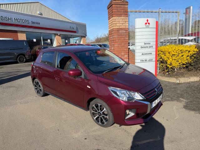 Mitsubishi Mirage 1.2 Design Pro CVT Euro 6 (s/s) 5dr Hatchback Petrol Purple