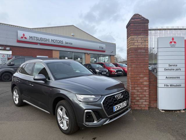 Audi Q5 2.0 TDI 40 S line SUV 5dr Diesel S Tronic quattro Euro 6 (s/s) (204 ps) SUV Diesel Grey