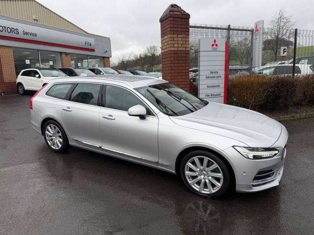 Volvo V90 2.0 D5 PowerPulse Inscription Estate 5dr Diesel Auto AWD Euro 6 (s/s) (235 ps) Estate Diesel Silver