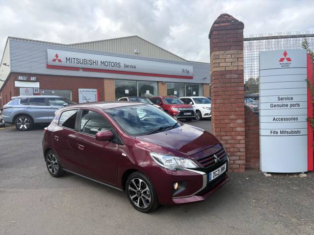 Mitsubishi Mirage 1.2 Design Pro CVT Euro 6 (s/s) 5dr Hatchback Petrol Purple Berry